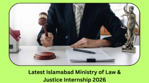 Latest Islamabad Ministry of Law & Justice Internship 2026
